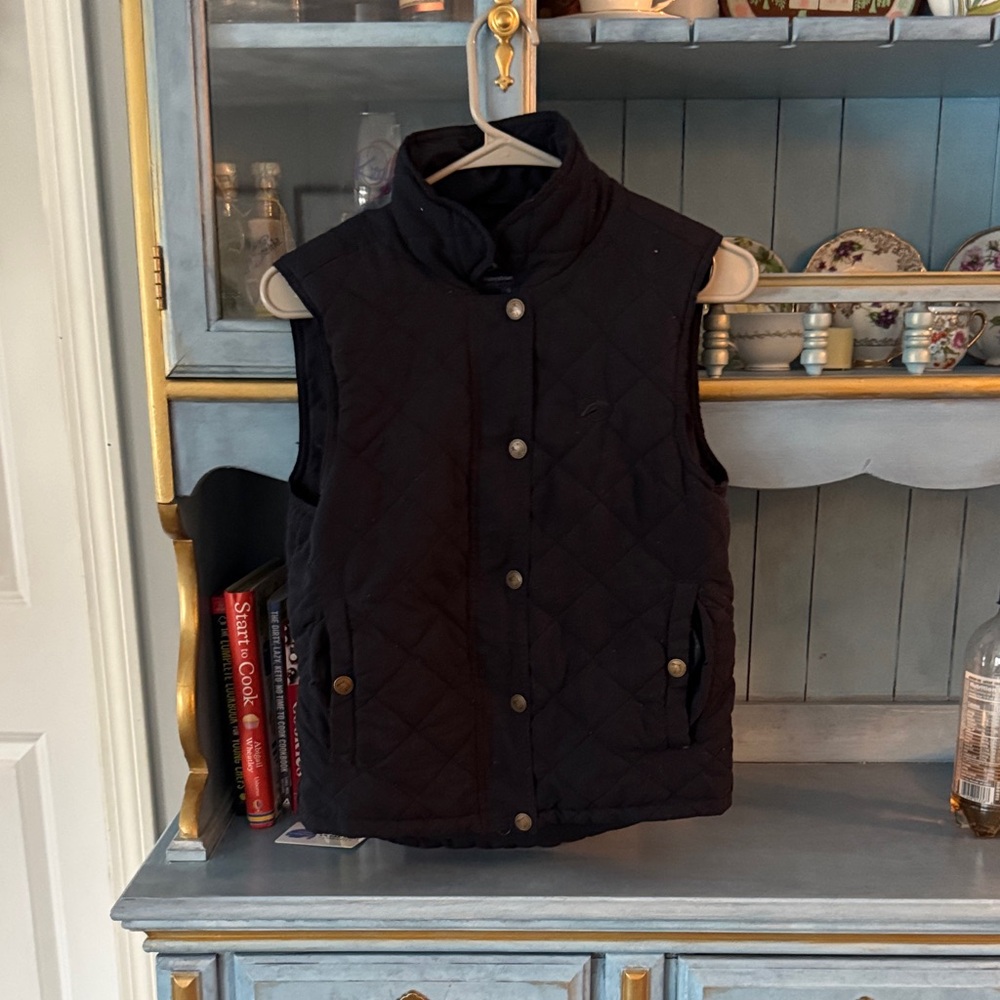 Equestrian Riding sport Women's Black Quilted Vest